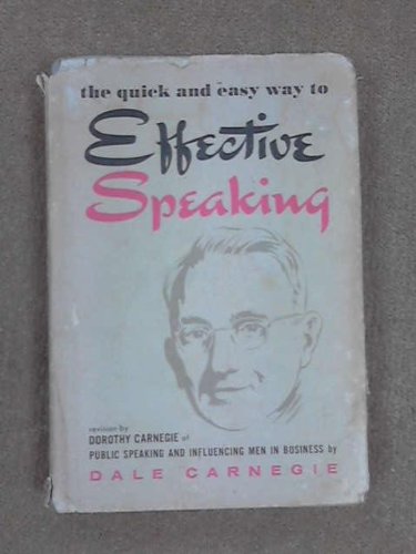 9780671498917: Title: The Quick and Easy Way To Effective Speaking