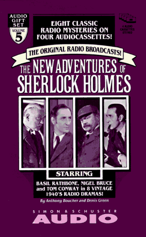 Beispielbild fr The New Adventures of Sherlock Holmes, Vol. 5 : The Original Radio Broadcasts! zum Verkauf von The Yard Sale Store