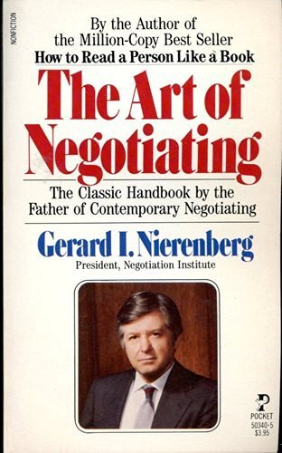 9780671503406: ART NEGOTIATING