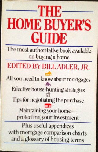 Imagen de archivo de The Home Buyer's Guide a la venta por Better World Books