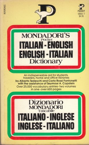 Stock image for Italian-English Dictionary for sale by Better World Books