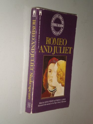 Stock image for The Tragedy Of Romeo and Juliet (The Folger Library General Reader's Shakespeare) for sale by gearbooks