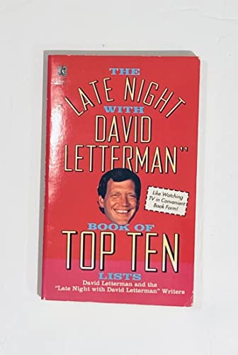 9780671511432: The Late Night with David Letterman Book of Top Ten Lists