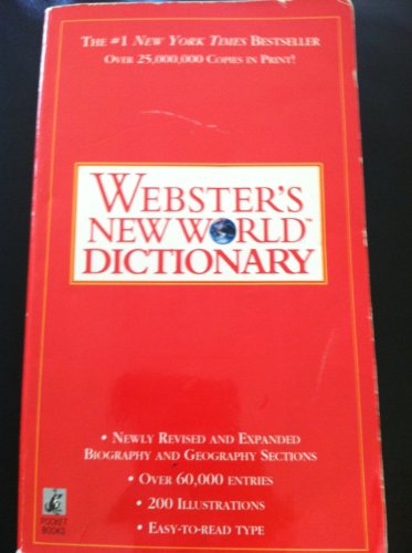 Stock image for Webster's New World Dictionary for sale by BookHolders