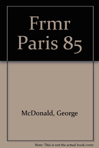 Beispielbild fr Frommer's Guide to Paris zum Verkauf von SecondSale