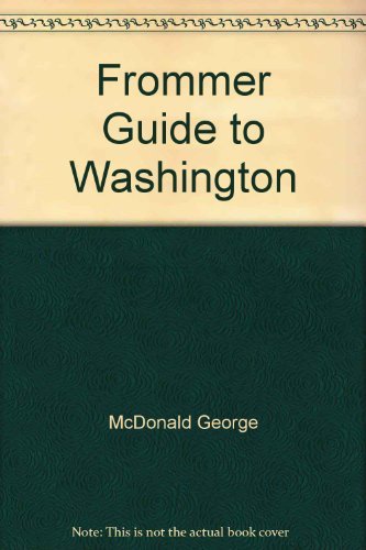 9780671524562: Frommer Guide to Washington