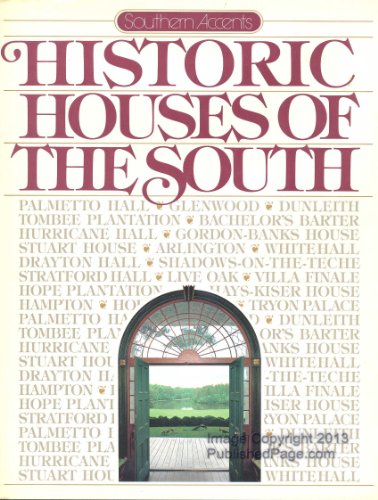 Stock image for Historic Houses of the South for sale by Orion Tech