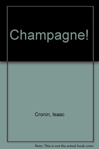 Imagen de archivo de Champagne! a la venta por Wonder Book