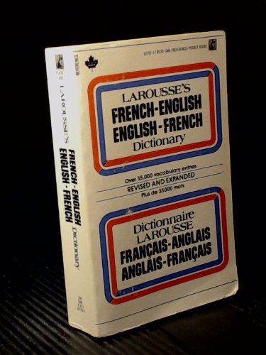 Stock image for French eng dict Pj for sale by Better World Books: West