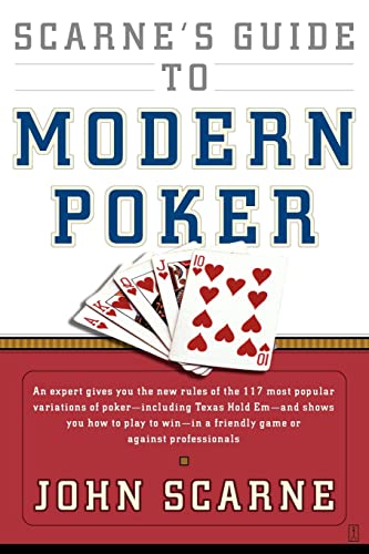 Beispielbild fr Scarne's Guide to Modern Poker zum Verkauf von Better World Books