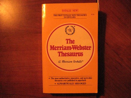 9780671530891: The Merriam-Webster Thesaurus