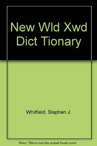 New World Crossword Dictionary (9780671532680) by Whitfield, Stephen J.