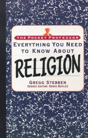 Beispielbild fr The Pocket Professor Religion: Everything You Need to Know About Religion zum Verkauf von Wonder Book