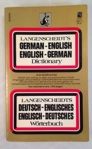 Beispielbild fr German-English Dictionary zum Verkauf von Better World Books