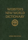 Stock image for Websters New World Dictionary for sale by SecondSale