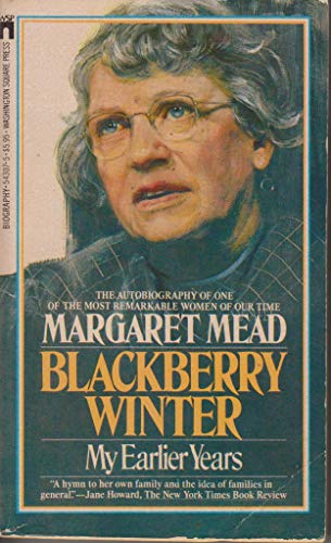 Beispielbild fr Blackberry Winter : My Earlier Years zum Verkauf von Better World Books