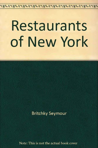 Beispielbild fr Restaurants of New York zum Verkauf von Wonder Book