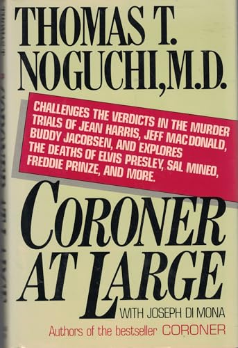 Beispielbild fr Coroner At Large zum Verkauf von Ann Wendell, Bookseller