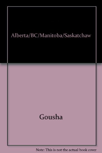 Stock image for Alberta, British Columbia, Manitoba, Saskatchewan, roadmap: Including mini-maps of Calgary, Edmonton, Regina, Vancouver, Victoria, Winnipeg, and the . area lakes for Alberta and British Columbia for sale by Half Price Books Inc.