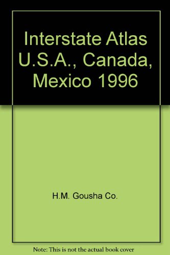 Stock image for Interstate road atlas, United States, Canada, Mexico for sale by Wonder Book