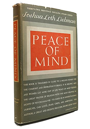 Beispielbild fr Peace of Mind zum Verkauf von Better World Books