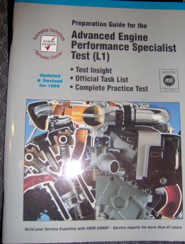 Beispielbild fr Advanced Engine Performance Specialist Test: Automobile Technicians Refresher Course zum Verkauf von Bingo Used Books