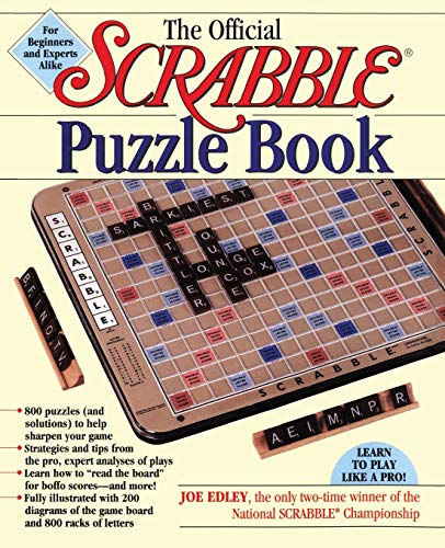 Beispielbild fr The Official Scrabble Puzzle Book zum Verkauf von Better World Books