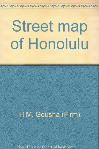 Stock image for Street map of Honolulu for sale by Jenson Books Inc