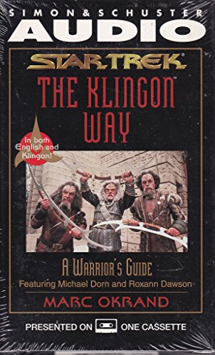 Imagen de archivo de The KLINGON WAY: A WARRIOR'S GUIDE CASSETTE: A Warrior's Guide a la venta por HPB-Emerald