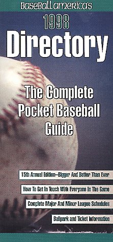 Beispielbild fr BASEBALL AMERICAS 1997 DIRECTORY (Baseball America's Directory) zum Verkauf von Zubal-Books, Since 1961