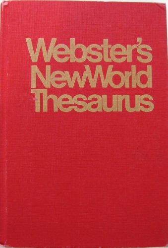 Beispielbild für Webster's New World Thesaurus zum Verkauf von SecondSale