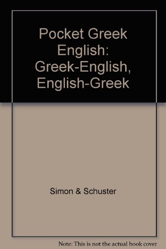 9780671604677: Pocket Greek English: Greek-English, English-Greek