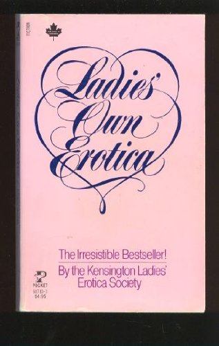 Beispielbild fr Ladies Own Erotica zum Verkauf von Robinson Street Books, IOBA