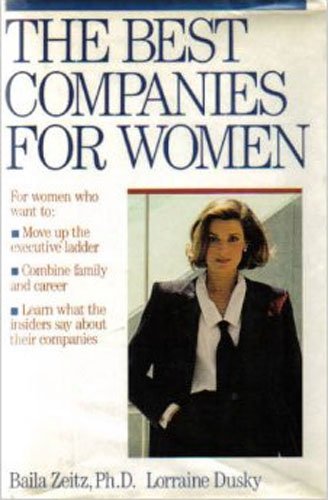 Beispielbild fr Best Companies for Women zum Verkauf von B. Rossi, Bindlestiff Books