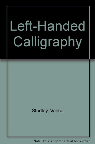 9780671608262: Left-Handed Calligraphy
