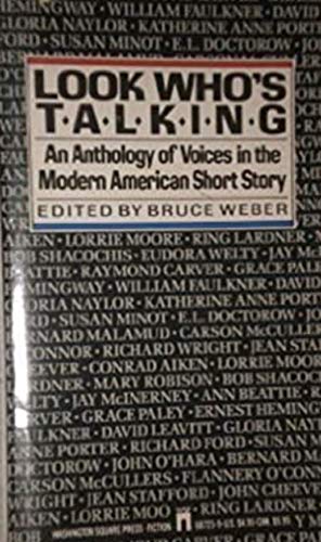 9780671617394: Look Who's Talking: An Anthology of Voices in the Modern American Short Story