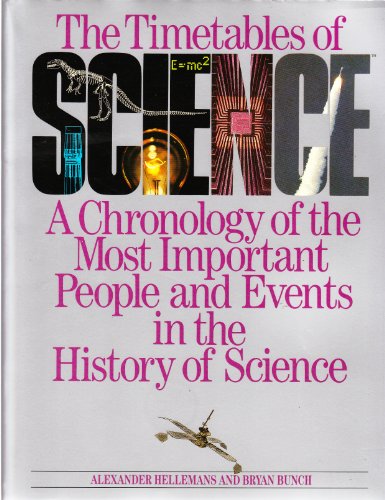 The Timetables of Science. A Chronology of the Most Important People and Events in the History of...
