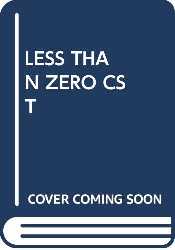 Less Than Zero CST (9780671621407) by Bret Easton Ellis