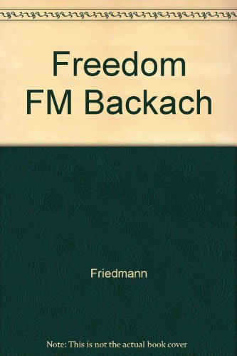 Beispielbild fr Freedom From Backaches zum Verkauf von Basement Seller 101