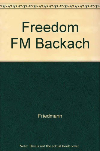 Imagen de archivo de Freedom From Backaches a la venta por Basement Seller 101