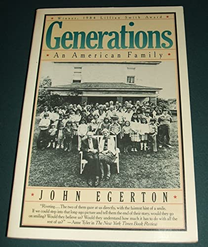 Imagen de archivo de Generations : An American Family a la venta por Better World Books