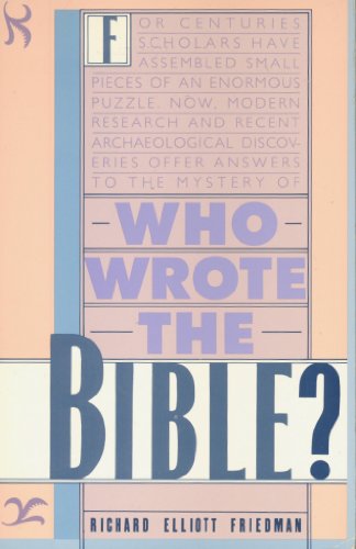 Beispielbild fr Who Wrote the Bible? zum Verkauf von Hbner Einzelunternehmen