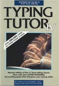 9780671634810: Typing Tutor IV: With Letter Invaders