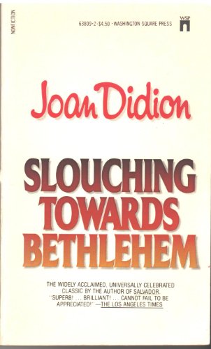 9780671638092: Slouching Towards Bethlehem by Didion, Joan
