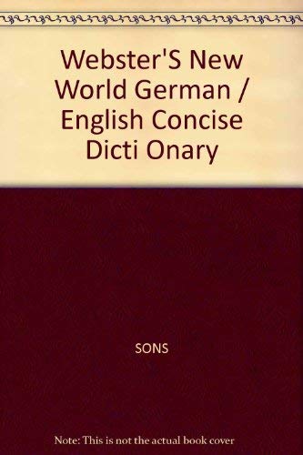 Stock image for Collins Concise German-English English-German Dictionary (English and German Edition) for sale by Wonder Book