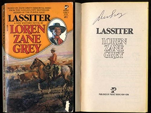 Stock image for Lassiter on the Texas Trail for sale by Hawking Books