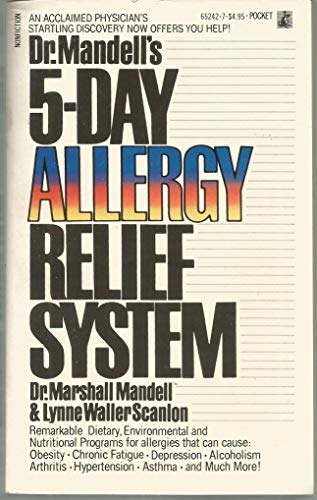 Stock image for Dr. Mandell's 5-Day Allergy Relief System for sale by SecondSale