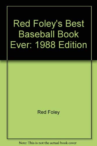 9780671657253: RED FOLEY'S BEST BASEBALL BOOK EVER