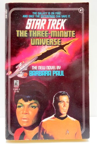 Beispielbild fr The Three-Minute Universe (Star Trek, No 41) zum Verkauf von SecondSale