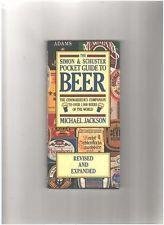 Imagen de archivo de The Simon & Schuster pocket guide to beer a la venta por Wonder Book